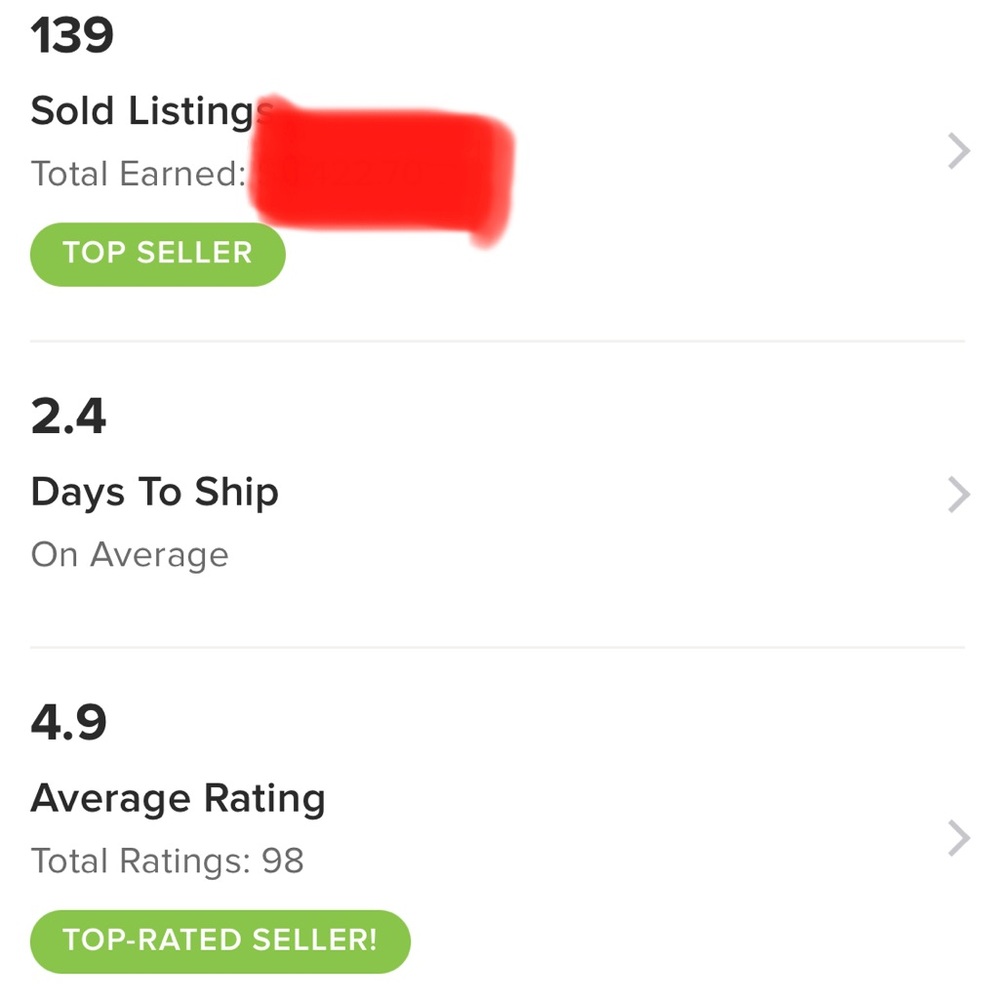 Everything listed!